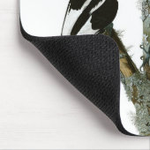 Audubons Elfenbein-berechneter Specht Mousepad (Ecke)
