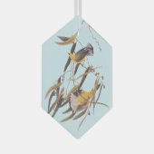 Audubons Gelber Prothonotar Warbler Bird Ornament Aus Glas (Vorderseite Rechts)