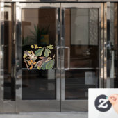 Audubons Gelbschnabeltier-Schlüsselanhänger Fensteraufkleber (Büro Tür)