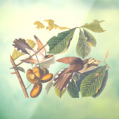 Audubons Gelbschnabeltier-Schlüsselanhänger Fensteraufkleber (Blatt 3)