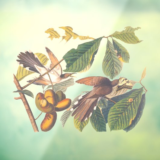 Audubons Gelbschnabeltier-Schlüsselanhänger Fensteraufkleber (Blatt 3)