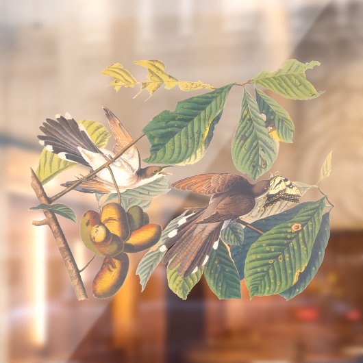 Audubons Gelbschnabeltier-Schlüsselanhänger Fensteraufkleber (Blatt 2)