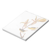 Audubons Kentucky-Warbler-Vogelparadies mit einer  Notizblock (Rotiert)