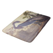 Audubon's Louisiana Heron oder Trikolore Heron Badematte (Schrägansicht)