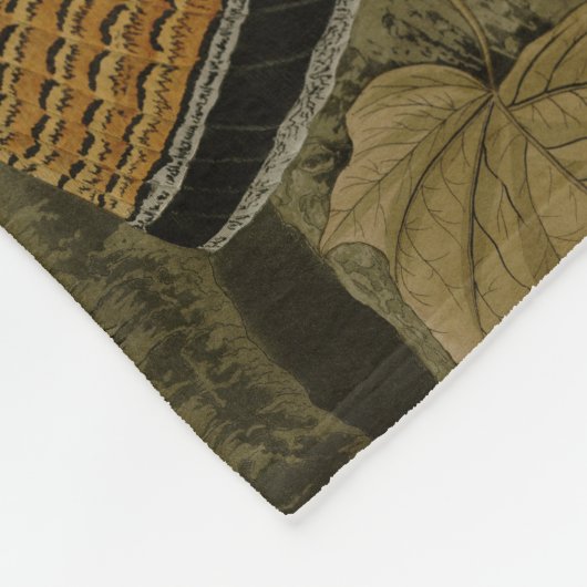 Audubons Malerei eines Trios Ruffed Waldhuhns Fleecedecke (Ecke)