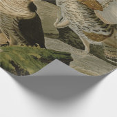 Audubons Malerei eines Trios Ruffed Waldhuhns Geschenkpapier (Ecke)