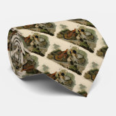 Audubons Malerei eines Trios Ruffed Waldhuhns Krawatte (Gerollt)