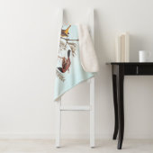 Audubons Orchard Oriole Birds in einer Honey Locus Sherpadecke (Beispiel)