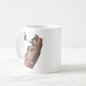 Audubons Rotkopfspechte Kaffeetasse (Vorderseite Links)