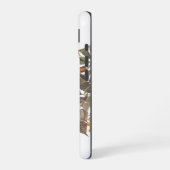 Audubon's Ruby Throated Hummingbirds and Blume iPhone 16 Hülle (Linke Seite)