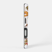 Audubon's Ruby Throated Hummingbirds and Blume iPhone 16 Hülle (Rechte Seite)