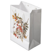 Audubon's Ruby Throated Hummingbirds and Blume Mittlere Geschenktüte (Vorderseite Schrägansicht)