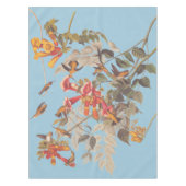 Audubon's Ruby Throated Hummingbirds and Blume Tischdecke (Vorderseite)