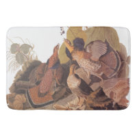 Audubon's Ruffed Grouse auf Waldboden