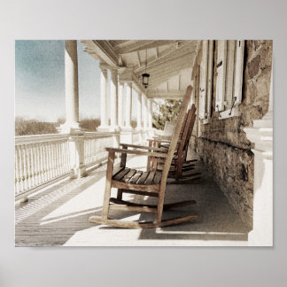 Audubons Veranda Poster