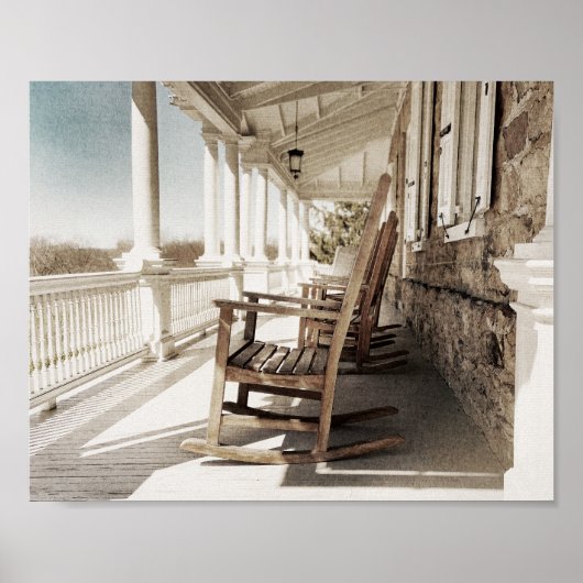 Audubons Veranda Poster (Vorne)