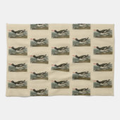 Audubons Vögel von Amerika Geschirrtuch (Horizontal)