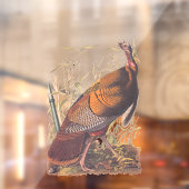 Audubons Vögel von Amerika Wild Türkei Herbstvogel Fensteraufkleber (Blatt 2)