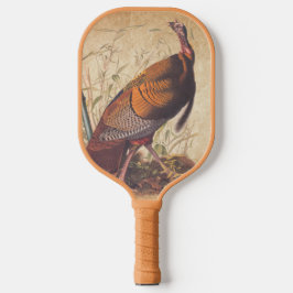 Audubons Vögel von Amerika Wild Türkei Herbstvogel Pickleball Schläger