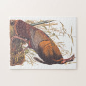 Audubons Vögel von Amerika Wild Türkei Herbstvogel Puzzle (Horizontal)