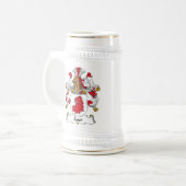 Auer Familienwappen Bierglas (Vorderseite Links)