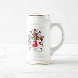 Auer Familienwappen Bierglas