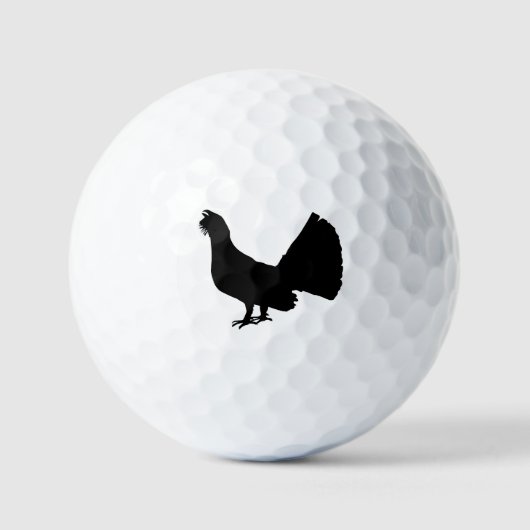 Auerhuhn Golfball (Vorderseite)