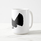 Auerhuhn Kaffeetasse (VorderseiteRechts)