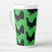 Auerhuhn Milchtasse (Linke Ecke)