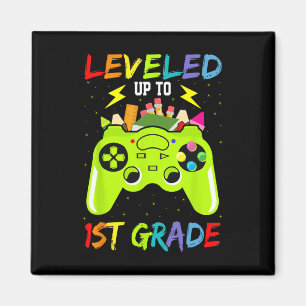 Auf 1. Klasse Gamer aufgestiegen Zurück zur Schule Magnet