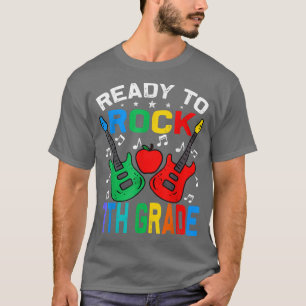 Auf 7. Runde wieder zur Gitarre der Schule bereit T-Shirt