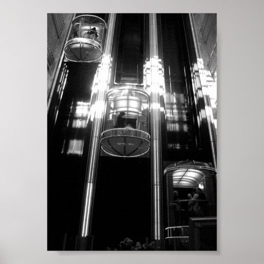 Auf, ab und meistens herum poster (Vorne)