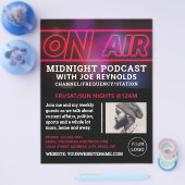Auf Air Podcaster, Podcast-Werbung Flyer (Einzeln)