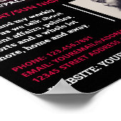 Auf Air Podcaster, Podcast-Werbung Poster (Ecke)