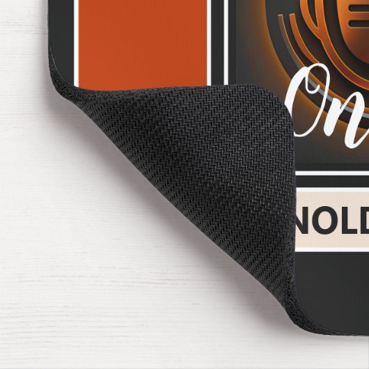 Auf Air Podcaster, Retro-Podcast Mousepad (Ecke)