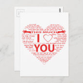 Auf alle Arten und Lieben Postkarte (Vorne/Hinten)