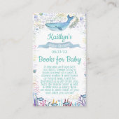Auf Anfrage für das Sea Baby Shower Book Begleitkarte (Vorderseite)