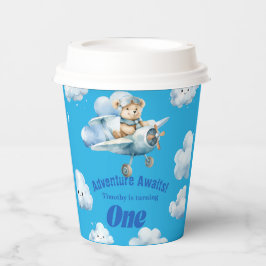 Auf, auf und ab: Teddys erste Geburtstagsfeiern Pappbecher