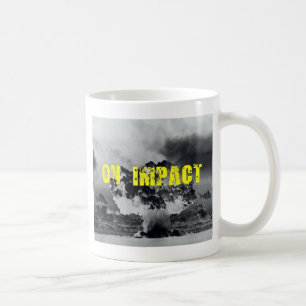 auf Auswirkungs-Tasse Kaffeetasse