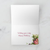 Auf Banbury Cross glücklich Geburtstag Karte (Innenseite)