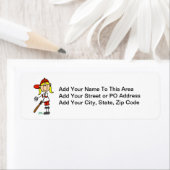 Auf Bat Girl Strichmännchen Baseball Geschenke (Insitu)