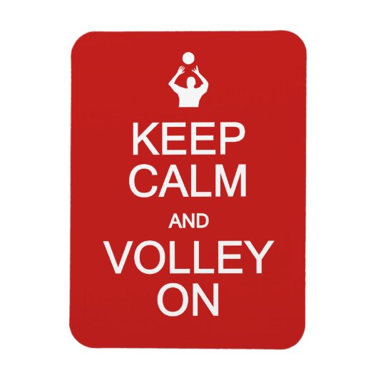 Auf benutzerdefinierten Magneten behalten Calm & V Magnet (Vertikal)