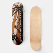 Auf-Beute-Warten Skateboard (Vorderseite)