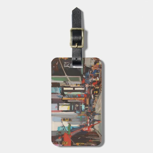 Auf Broadway 2012 Gepäckanhänger (Vorderseite vertikal)