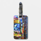 Auf Broadway Gepäckanhänger (Rückseite vertikal)