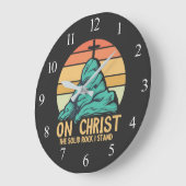 Auf Christus der solide Felsen stehe ich Große Wanduhr (Winkel)