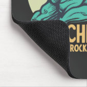 Auf Christus der solide Felsen stehe ich Mousepad (Ecke)