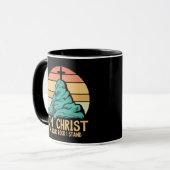 Auf Christus der solide Felsen stehe ich Tasse (Vorderseite Links)