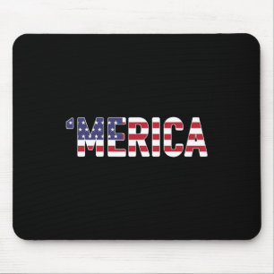 (auf Ck) Patriotische Shirts USA-Flagge Kampfjet 4 Mousepad