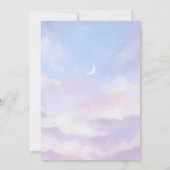 Auf Cloud 9 Etiquette 911 Brautparty Game Card Einladung (Rückseite)